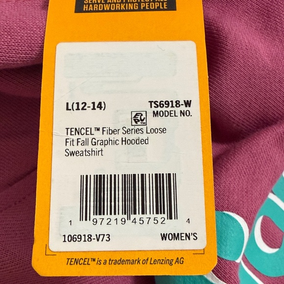 Carhartt Hoodie with Aqua Logo - Picture 2 of 3